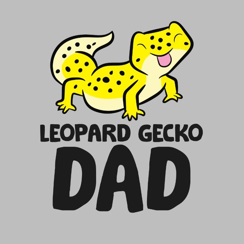 Leopard Gecko Dad Lizard Reptile Leopard Gecko