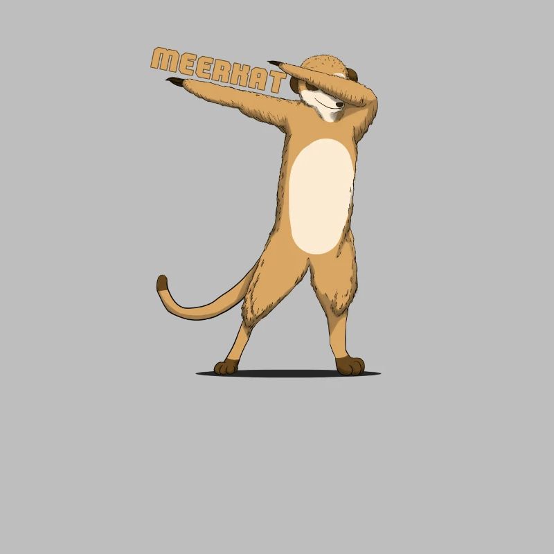 Meerkat Erdmännchen Design Dab