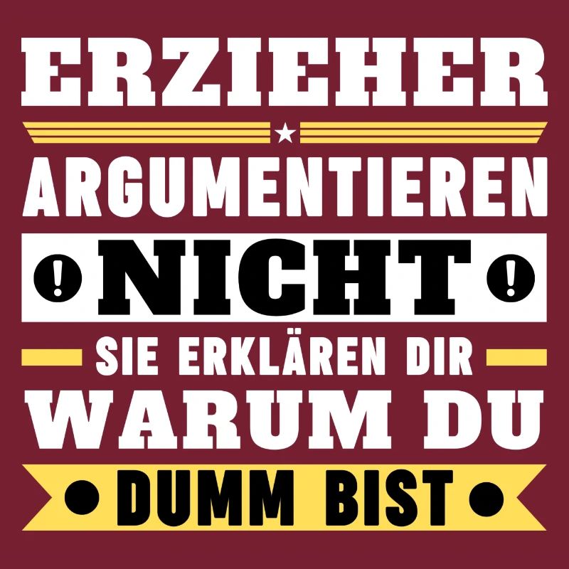 Educators don't argue