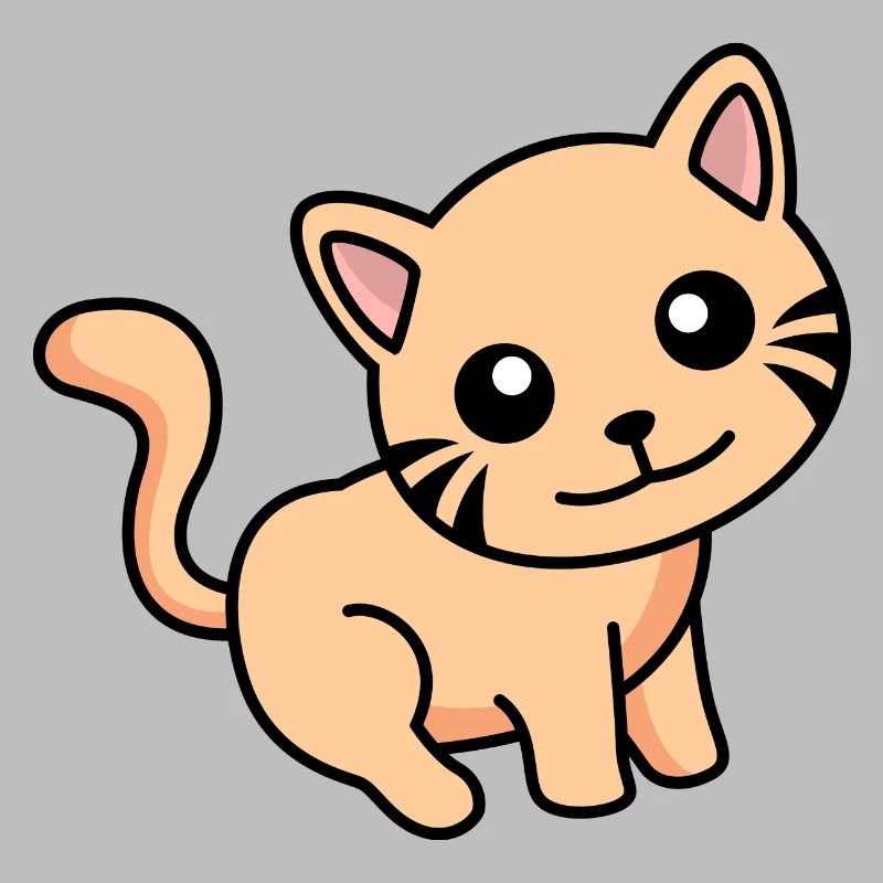 Katze Comic Tier
