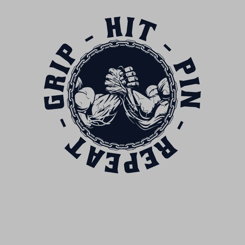 Hit Pin Répéter les techniques de lutte à la main Bras
