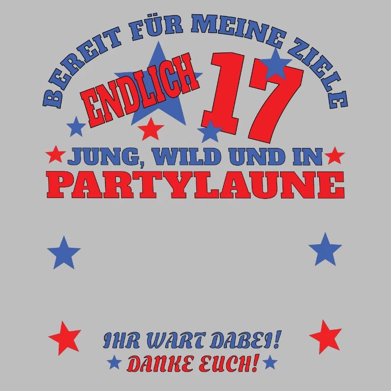17. Geburtstag Mädchen & Junge Gästebuch