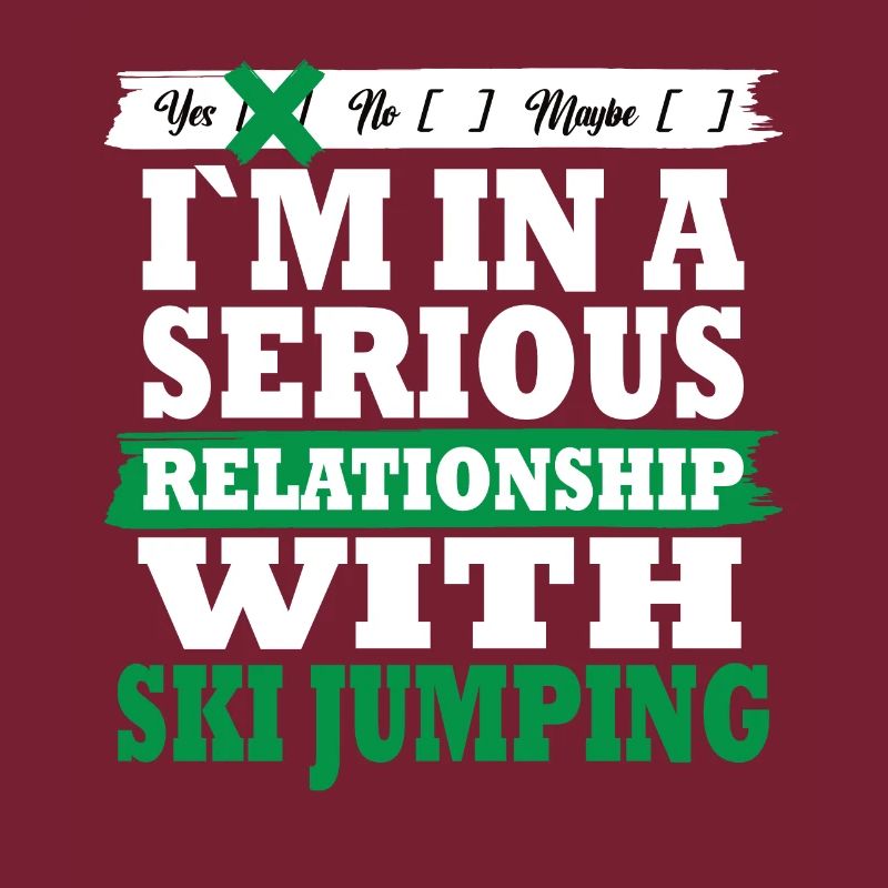 Ski jumping My serious relationship funny