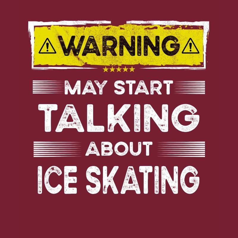 Talking about Ice skating funny