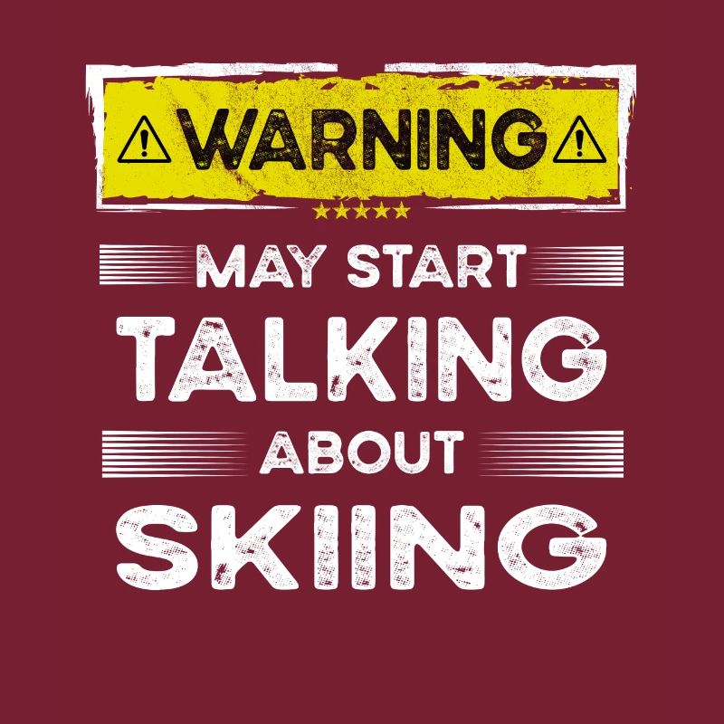 Talking about Skiing funny