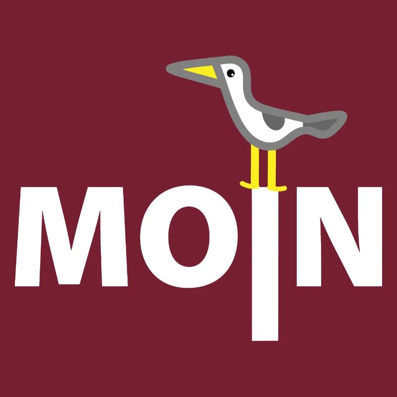 Nordsee Möwe- Moin