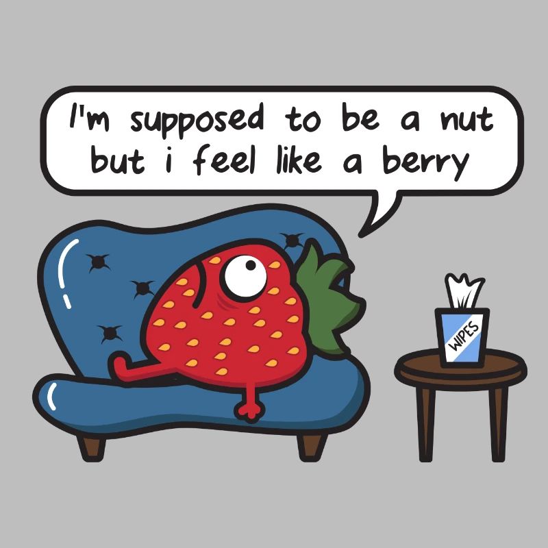 Strawberry Supposed Nut Fruit Feeling Therapy Sofa