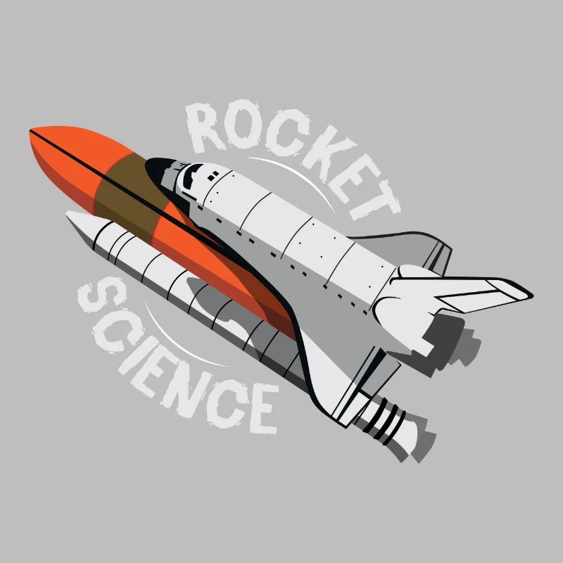 Rocket Science Space Shuttle Geschenk