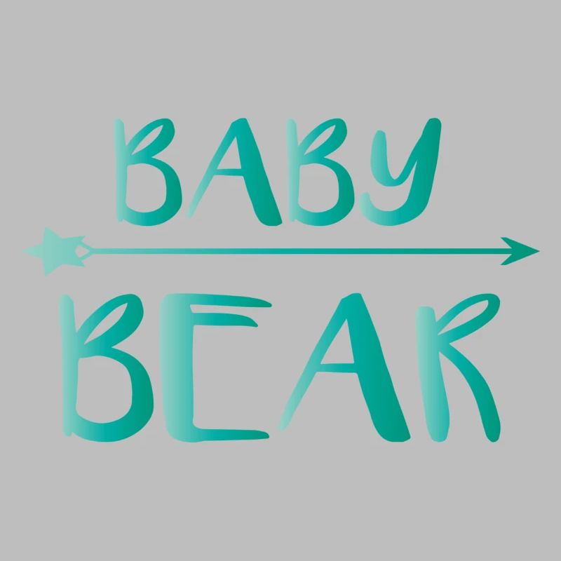 Bébé ours avec flèche