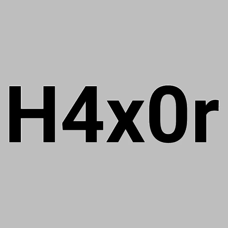 H4x0r | Hacker Design 2.0