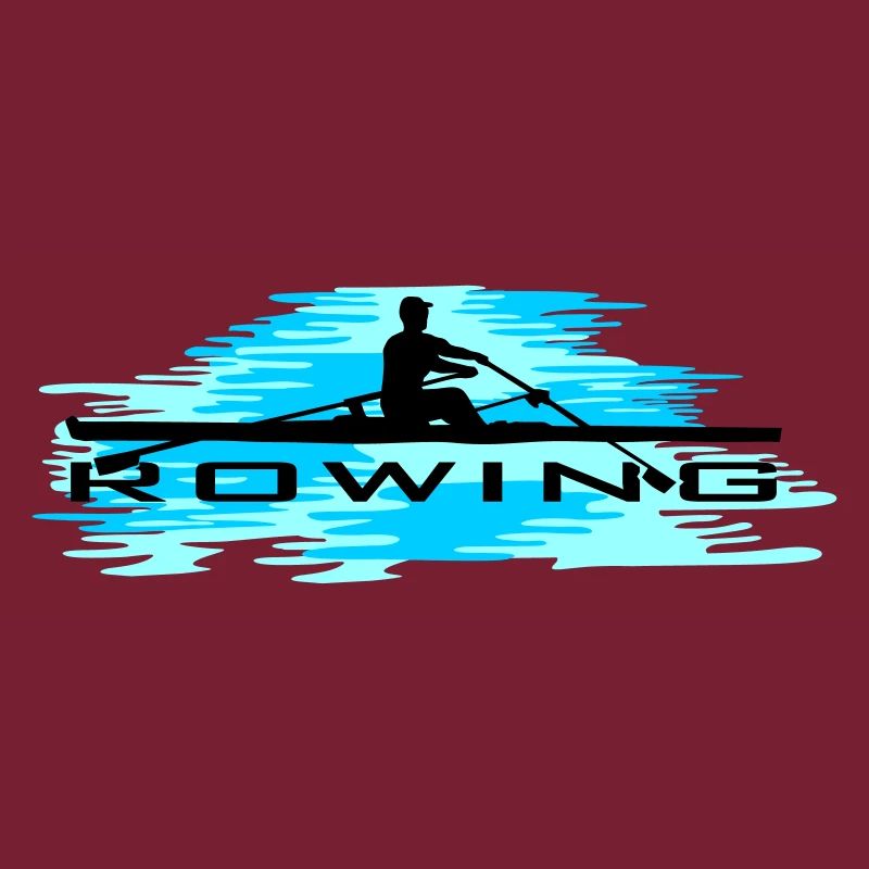 Aviron, rameur et eau