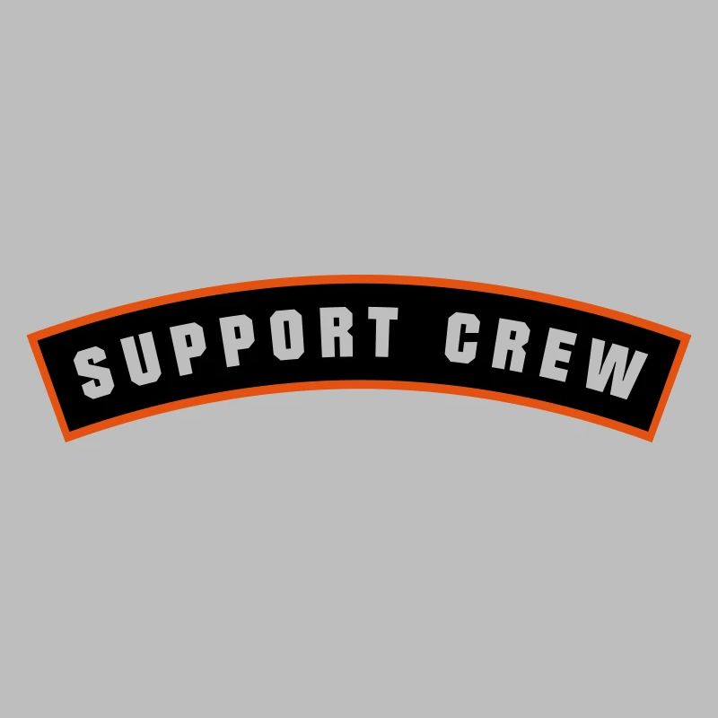 SUPPORT CREW Patch