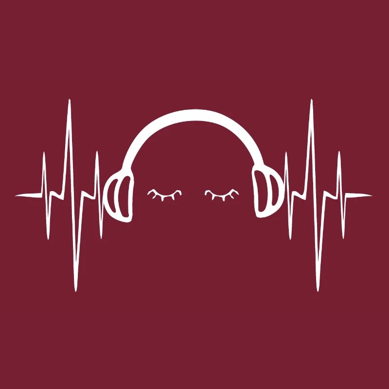 Herzfrequenz Genuss Musik Kopfhörer