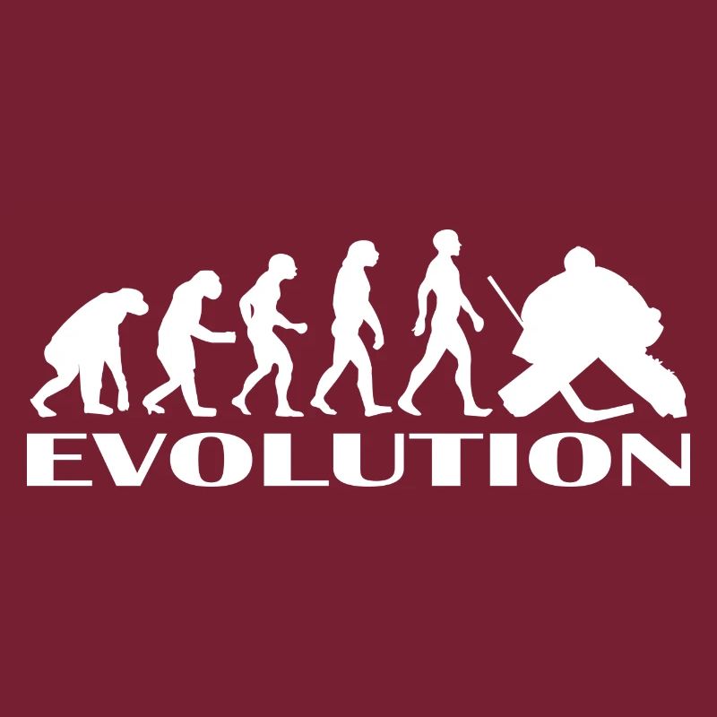 Evolution Eishockey Eishockeyspieler Geschenk idee