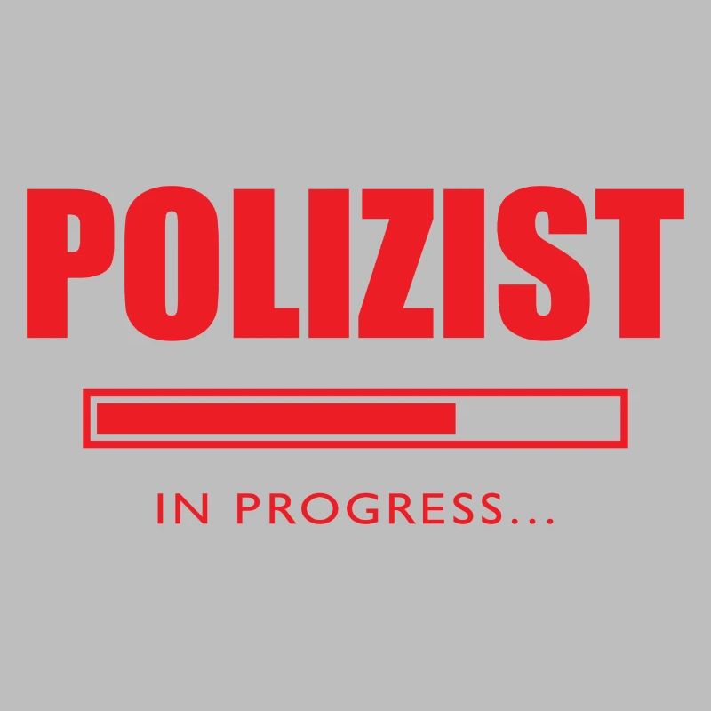 Polizist in progress Geschenk Polizei
