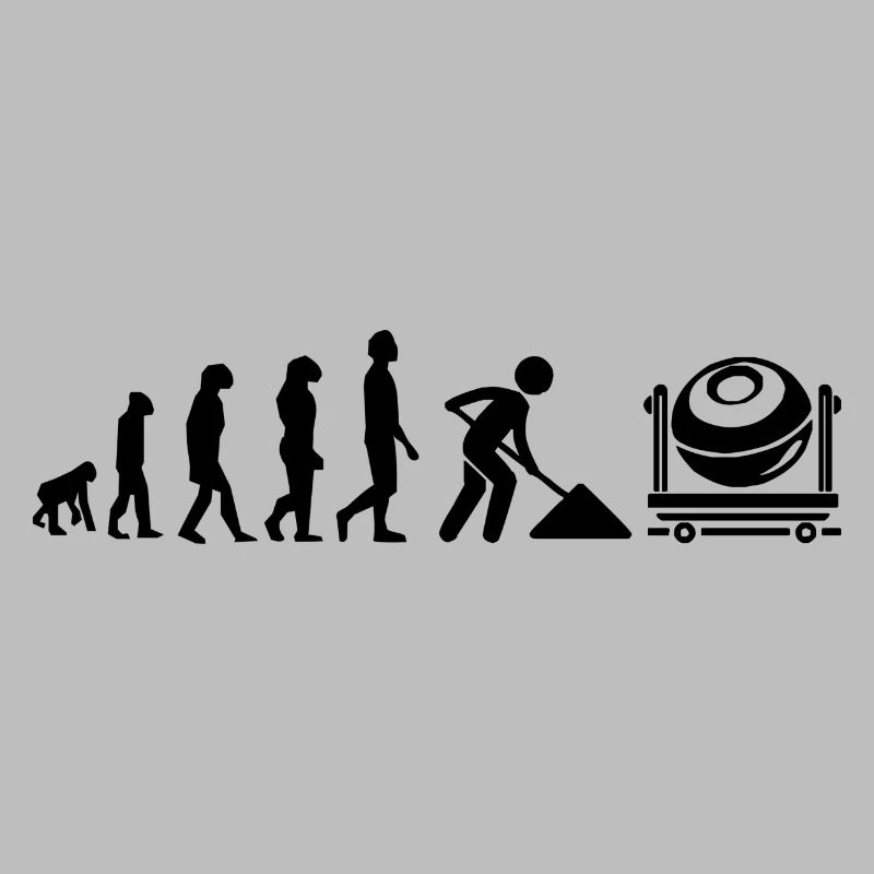 Cement mixer evolution