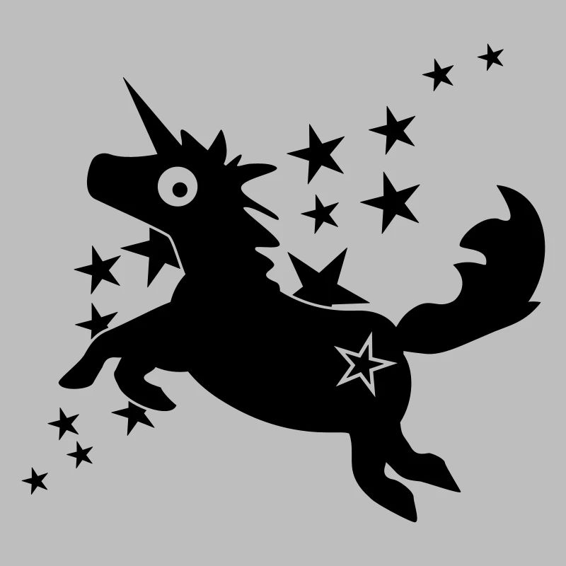 Komisches Pony Einhorn (1c)