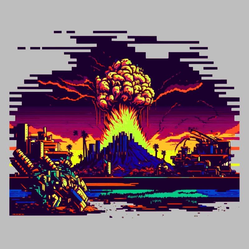 Quand la bombe atomique explose en 8 bits