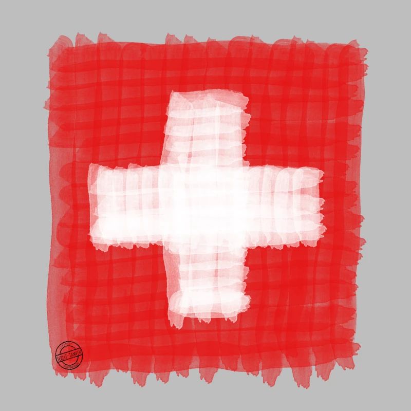 Suisse, drapeau, drapeau suisse