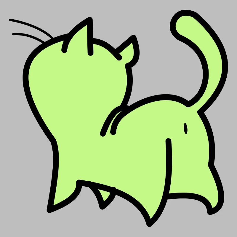 chat vert