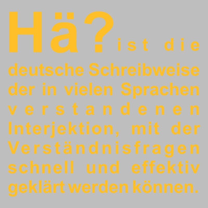 Hä?