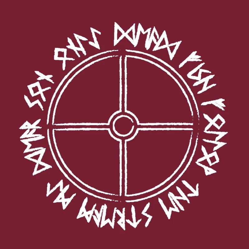 Wikinger Runen Schild Geschenk Geschenkidee