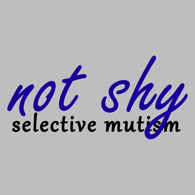 Selective mutism - not shy