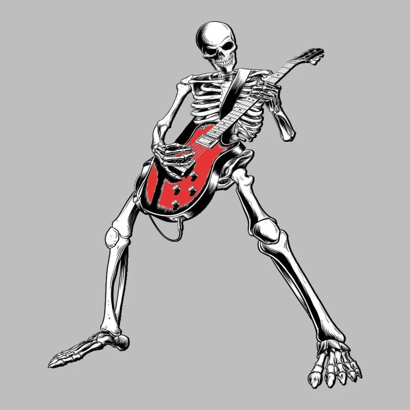 Skelleton Guitar