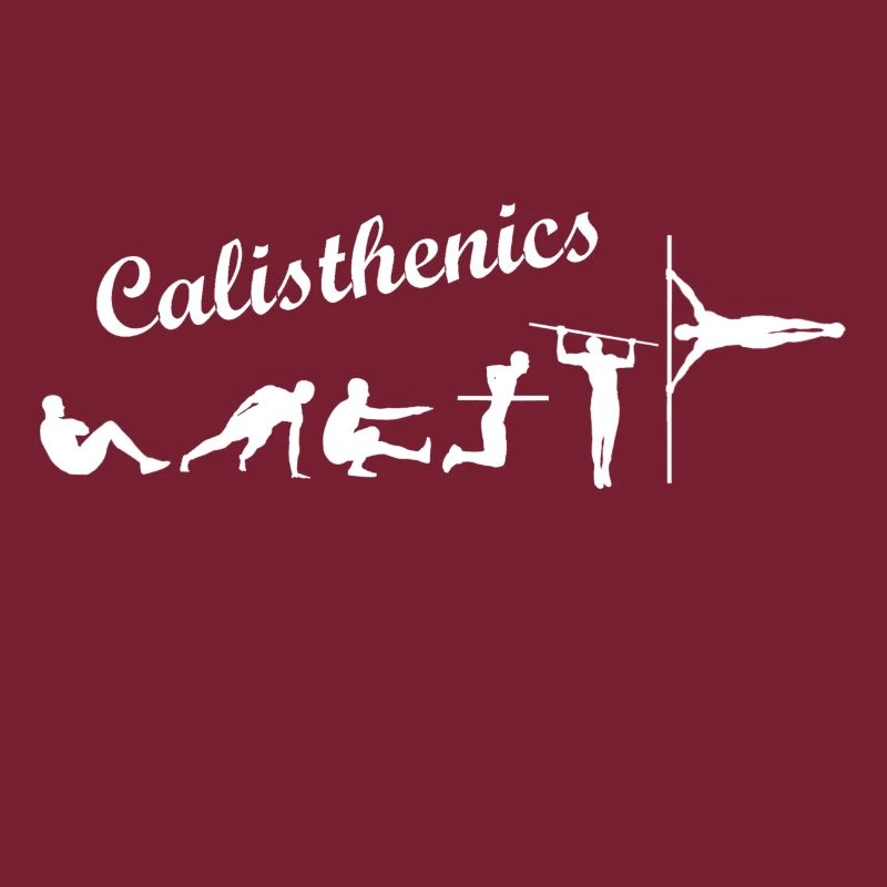 Calisthenics Shirt Evolution lettrage