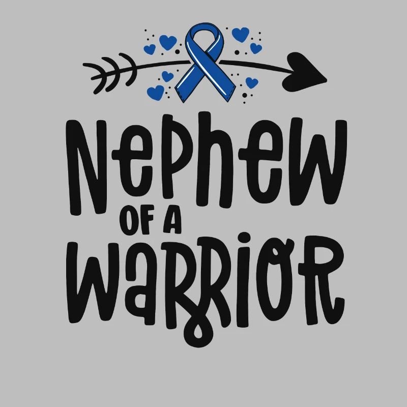 Neffe eines Krieger-Support-Teams Darmkrebs
