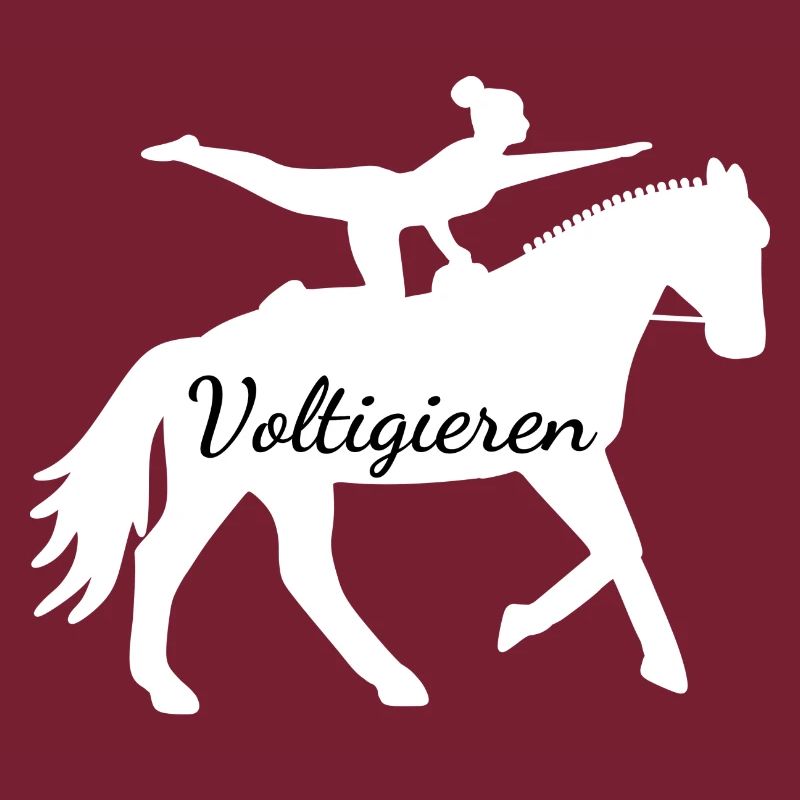 Cheval blanc avec sauteur - cheval de saut