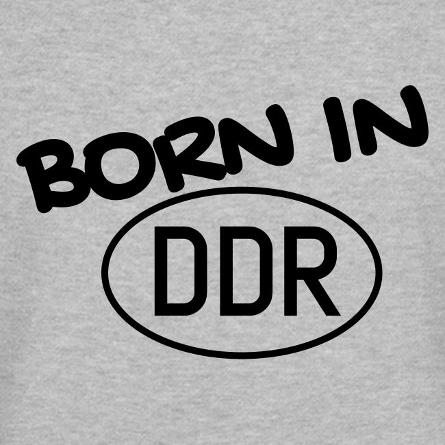 Born in DDR schwarz