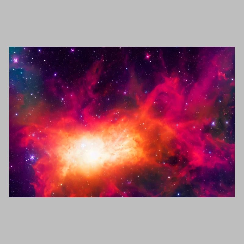 Nébuleuse cosmique dans l’espace 1