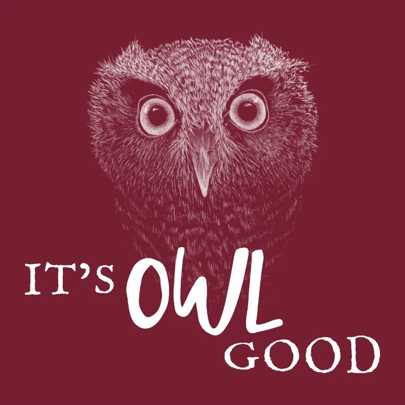Alles Gut, It's OWL good Eule große Augen Geschenk