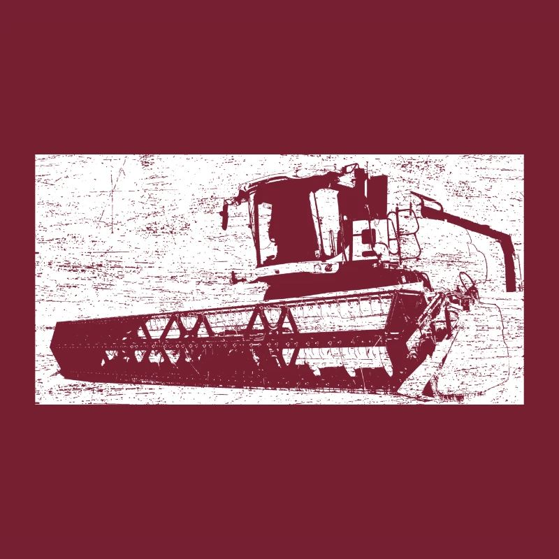 Combine harvesters Grain Maize threshing Farmer