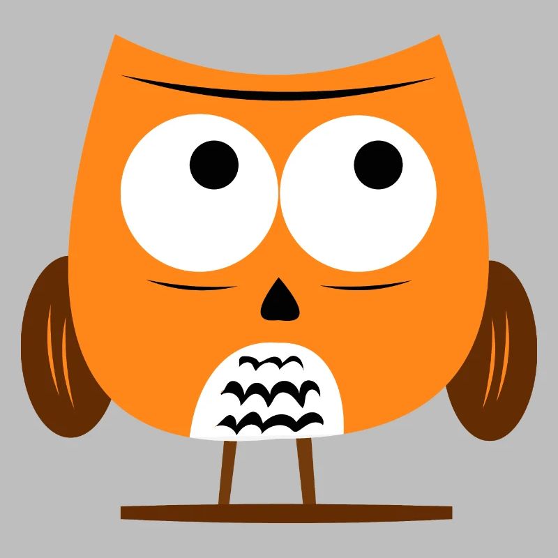 Coole Eule - Süße Grumpy Owl