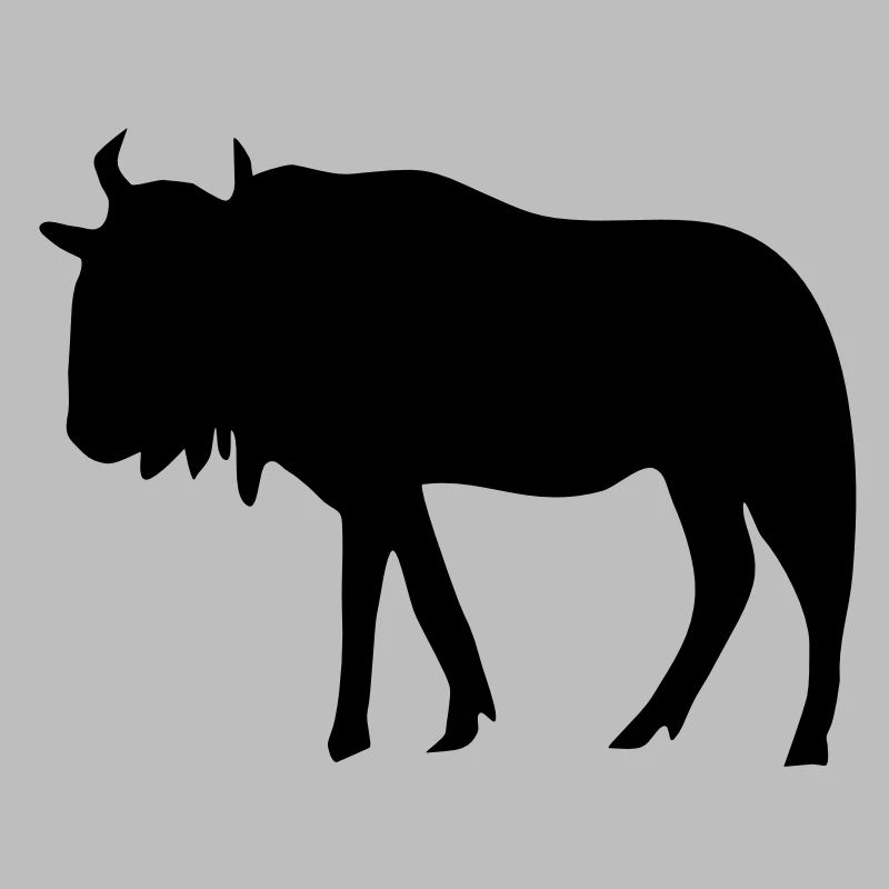Gnu, Büffel