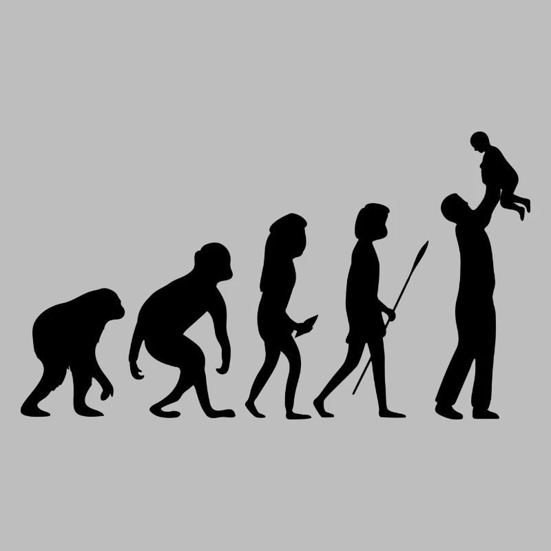 Evolution zum Vater