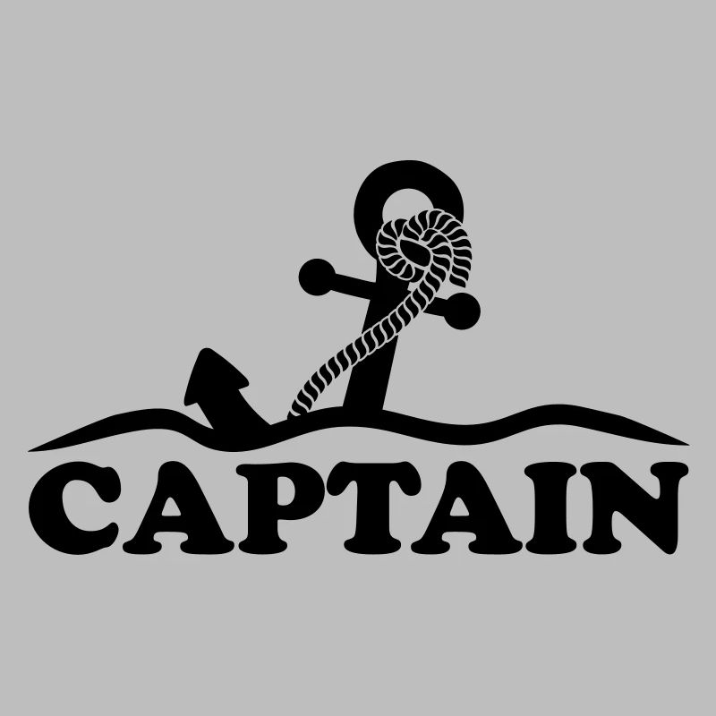 Anchor under water waves Captain design