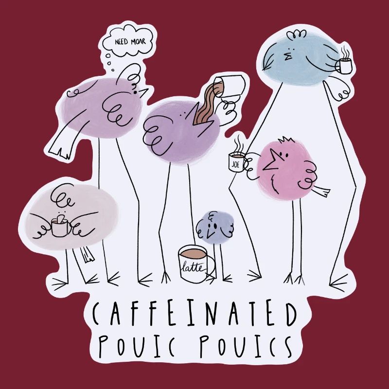 Caffeinated Pouic Pouics / Cute Coffee Dates