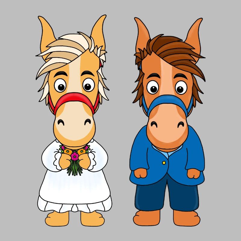 PFERDE - HOCHZEIT