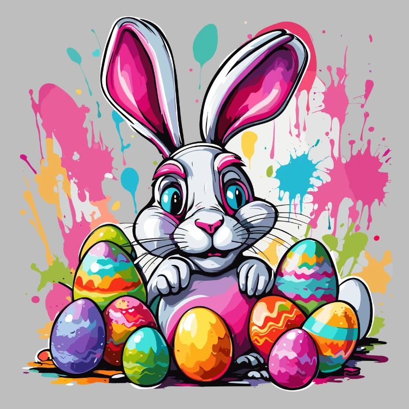 Easter Bunny / Easter / Eggs / Holidays / Easter