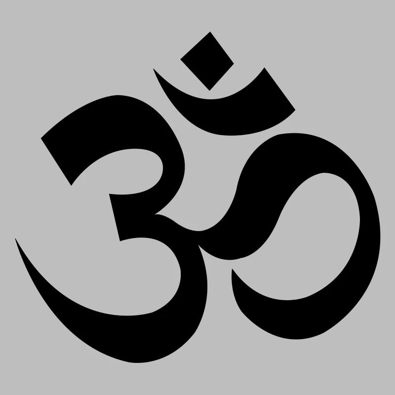 Om, mantra, 23 couleurs librement sélectionnables