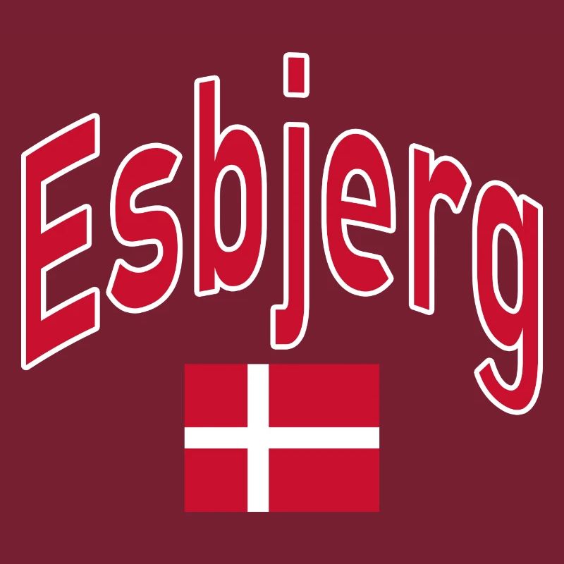 Esbjerg Danemark drapeau