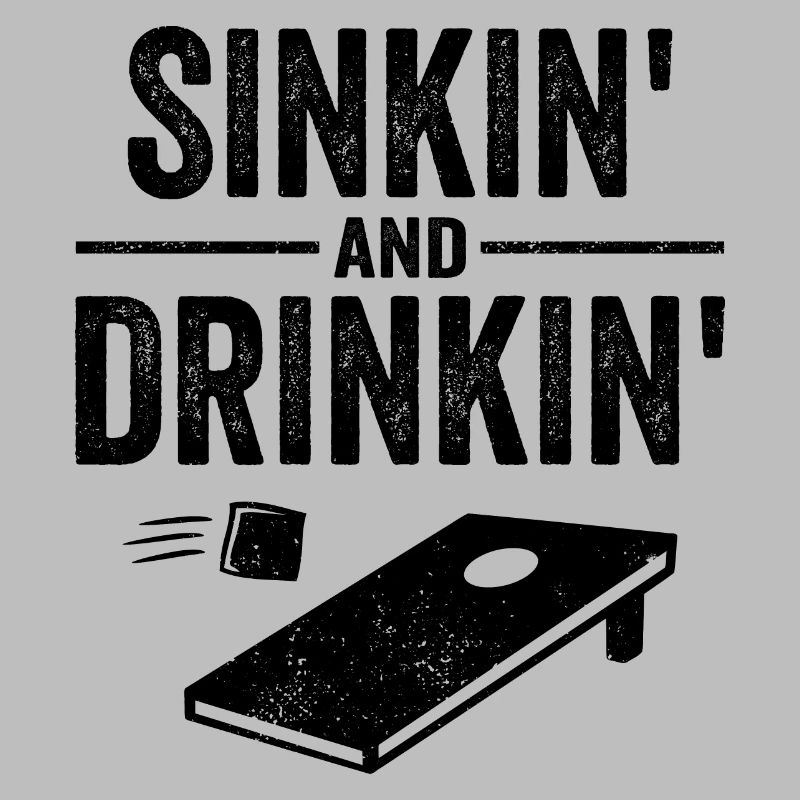 Cornhole Werfen und Trinken