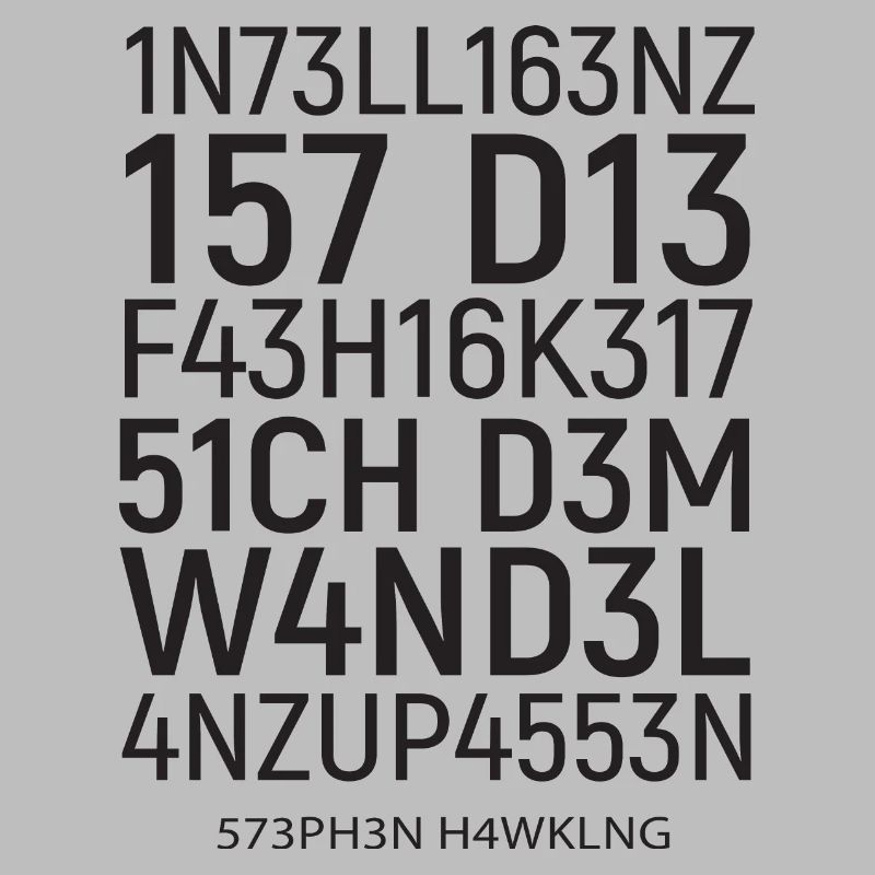 L'intelligence est la capacité ... Tricky, math