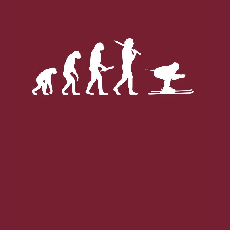 Evolution Ski Langlauf Wintersport Geschenk Slalom