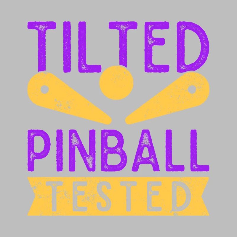 Tilted Pinball Tested Pinball Machine Arcade Game