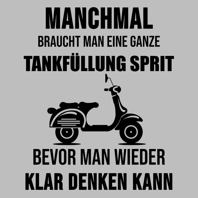 Moped Mofa Rollerfahrer Roller Spruch Geschenk