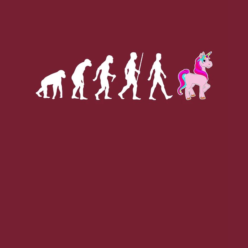 Einhorn Evolution Geschenk Trend Mädchen Rosa Lila